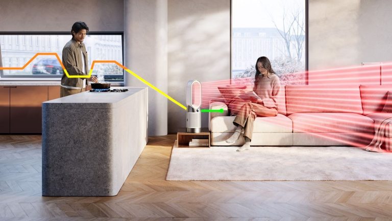 تصفیه هوای دایسون مدل HP01 (مناسب برای فضای 60 تا 80 متر مربع)