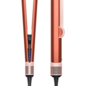 اتو مو و صاف‌کننده مو دایسون مدل HT01 Hair straightener strawberry bronze